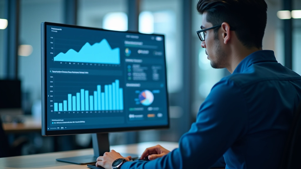 Website performance dashboard showing timeline of font loading events and metrics
