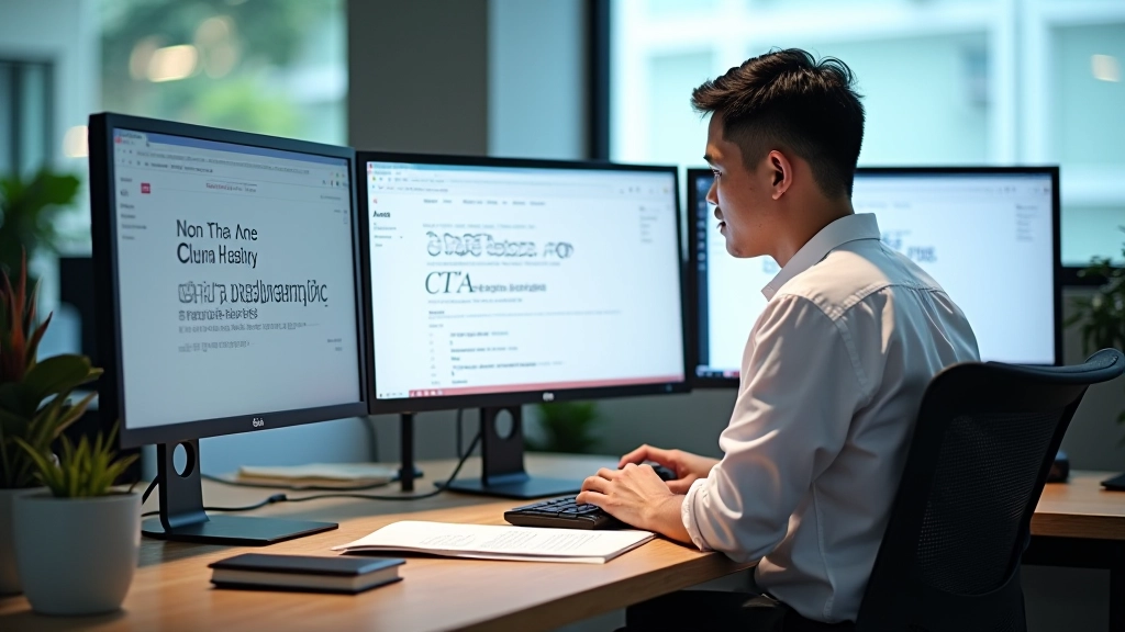 Designer workspace showing font samples in multiple languages with color swatches and typography sketches