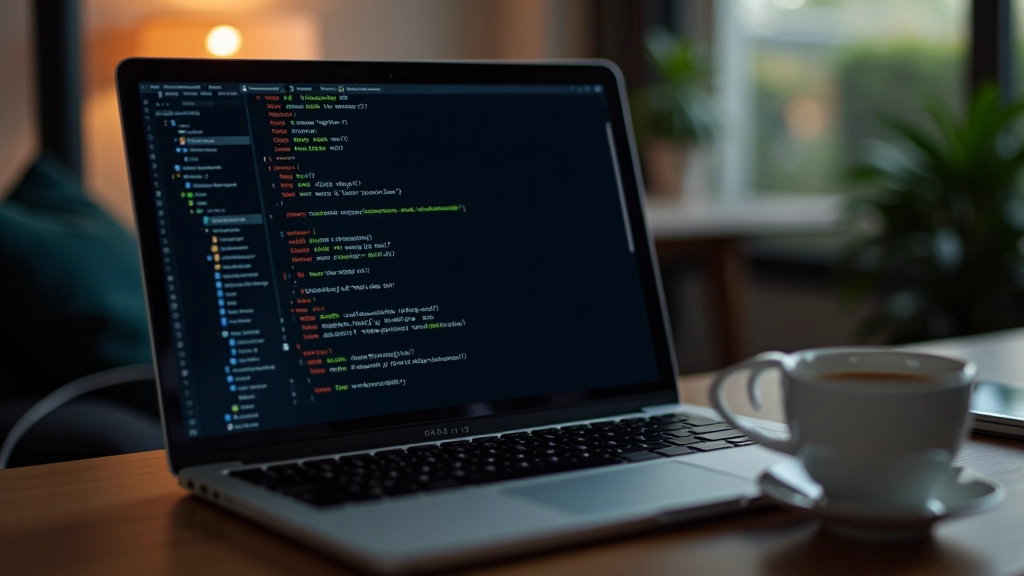Close-up of code editor showing CSS variables for multilingual font sizing with organized structure